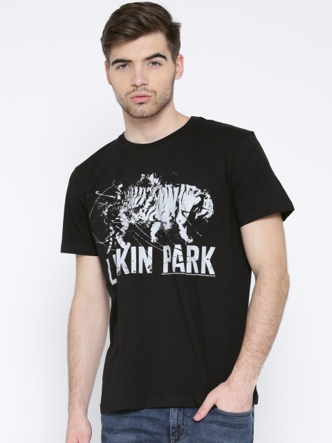 

Free Authority Men Black Linkin Park Printed T-shirt