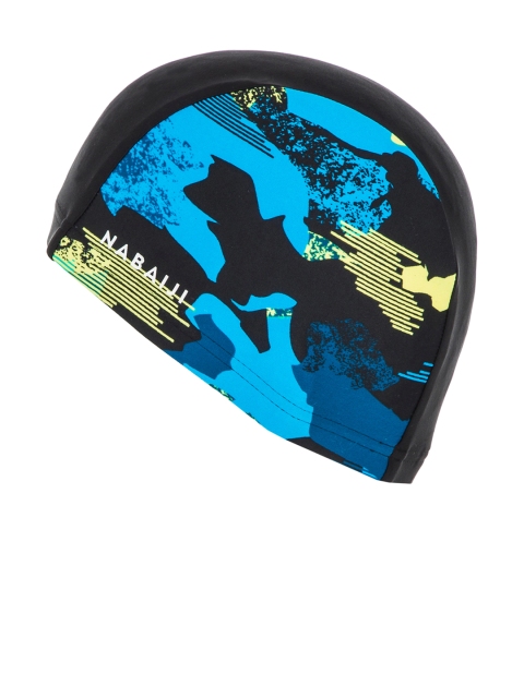 

Nabaiji By Decathlon Camok Black & Yellow Mesh Fabric Swim Cap