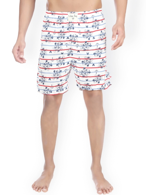 

Urban Dog White & Red Printed Boxers UDBX40