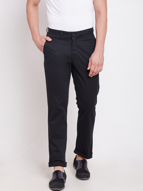 

Blackberrys Black Sharp Fit Casual Trousers