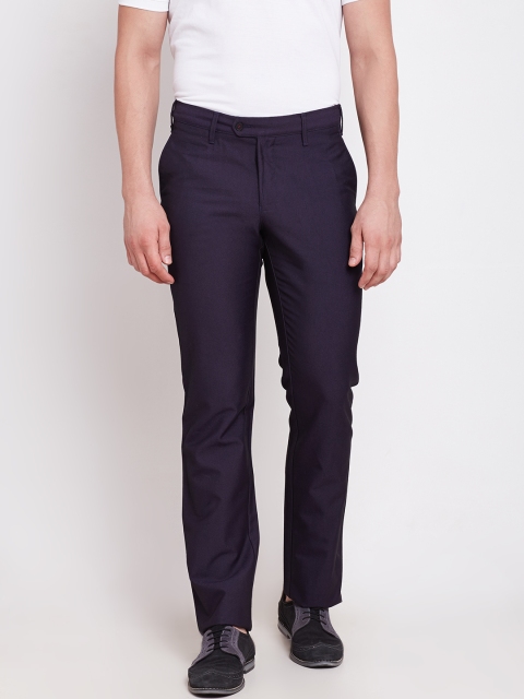 

Blackberrys Purple Sharp Fit Casual Trousers