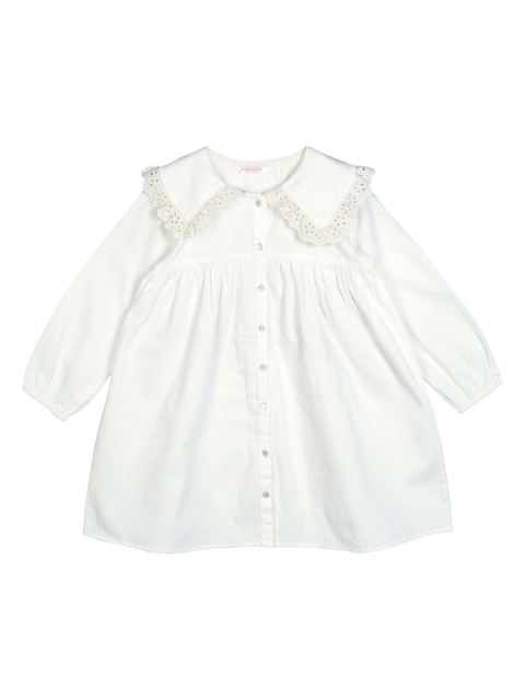 

Budding Bees White Peplum Maxi Dress