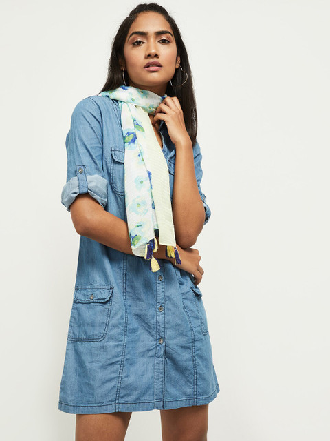 

max Women Multi Floral Printed Scarf