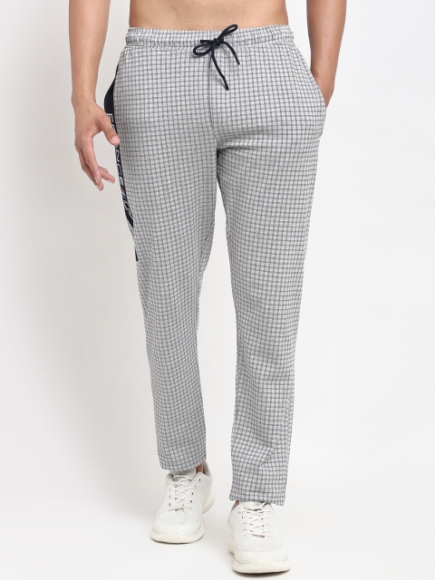

CONFIDENCE Men Solid Smart Fit Trackpants, Grey