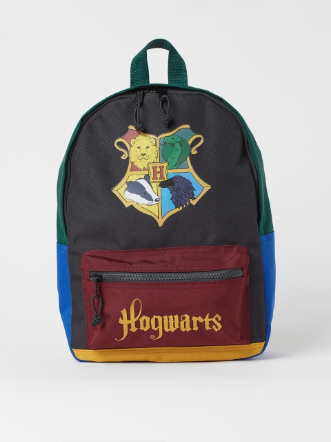 

H&M Boys Grey Printed Backpack