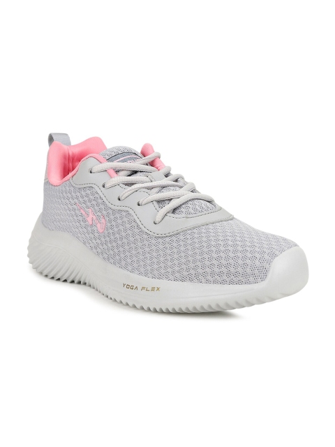 

Campus Women Grey Mesh Running Non-Marking Shoes