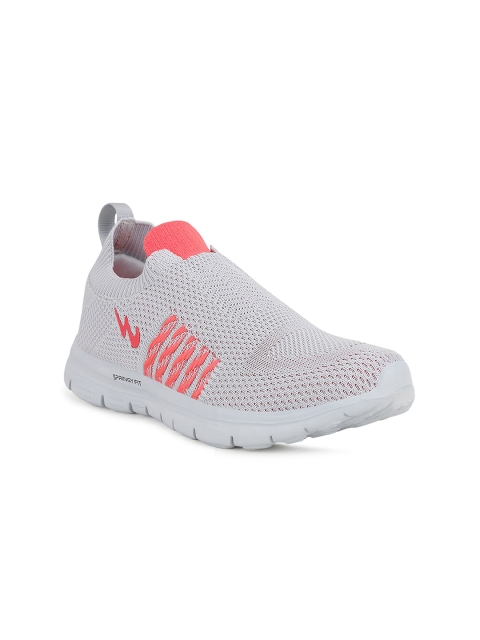 

Campus Women Grey Mesh Walking Non-Marking Shoes