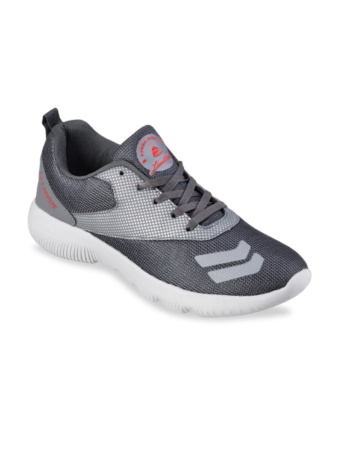 

Duke Men Grey Mesh Running Shoes