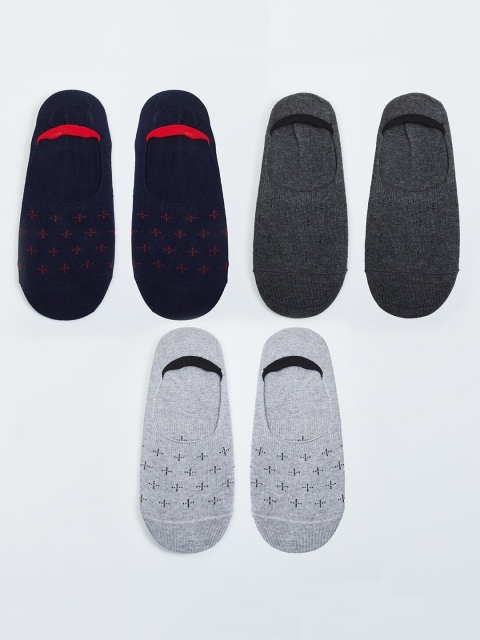 

max Men Multi Pack of 3 Shoe-Liners Socks