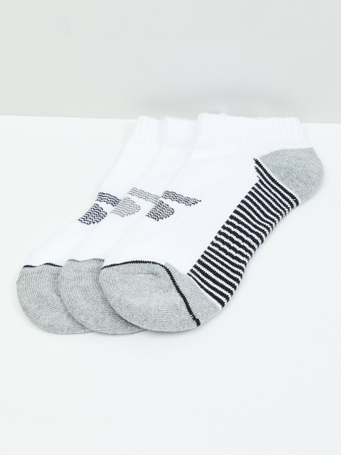 

max Men Multi Pack of 3 Ankle- Length Socks