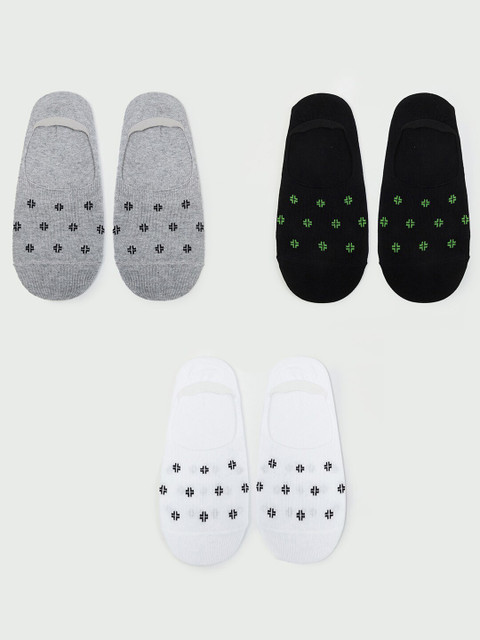 

max Men Multi Pack of 3 Shoe-Liners Socks