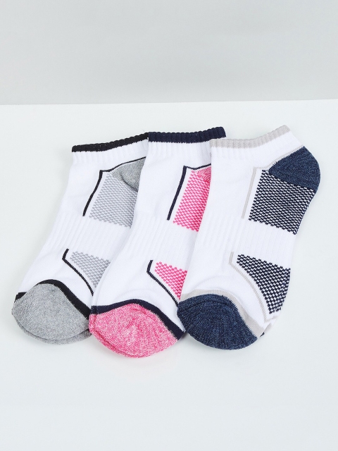 

max Men Multi Pack of 3 Ankle- Length Socks