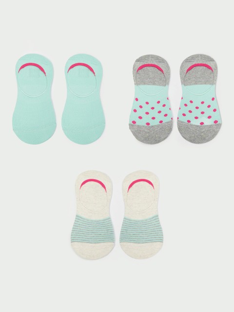 

max Men Multi Pack of 3 Shoe-Liners Socks