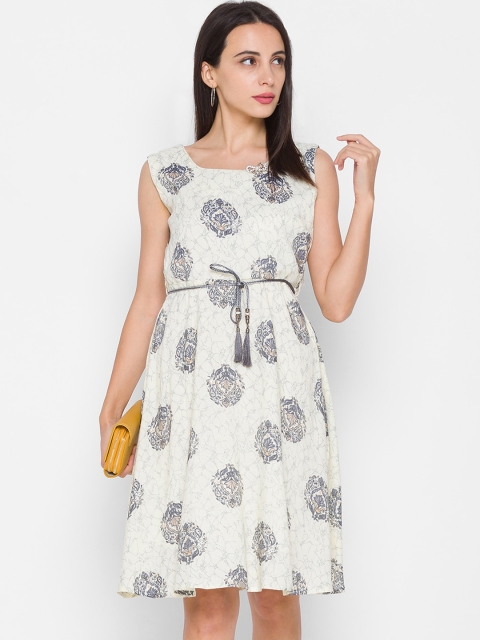 

ZOLA Women Black Ethnic Motifs Dress