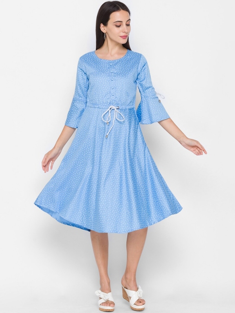 

ZOLA Blue Midi Dress