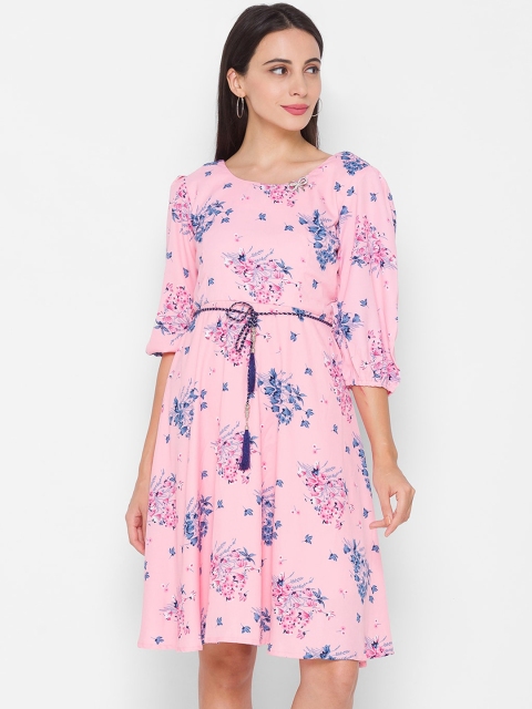 

ZOLA Pink Floral Dress
