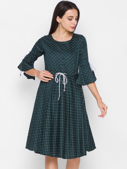 

ZOLA Green Dress