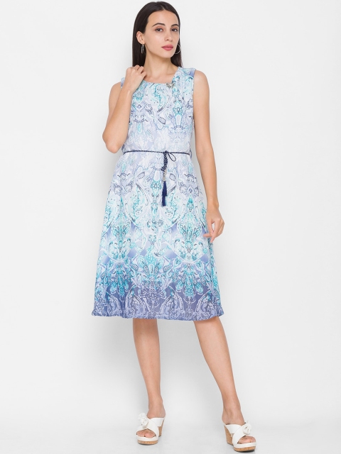 

ZOLA Women Green Floral Dress