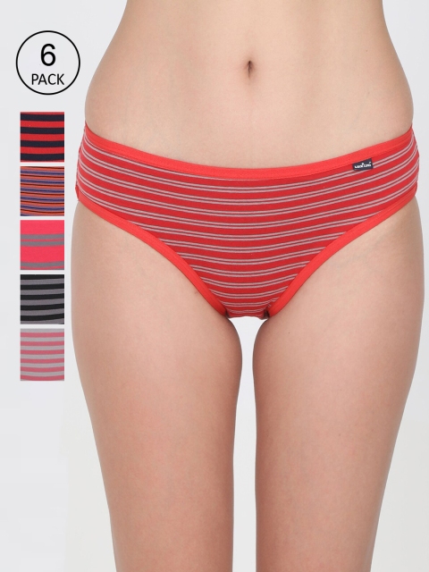 

Lux Cozi Women Pack of 6 Assorted Cotton Briefs