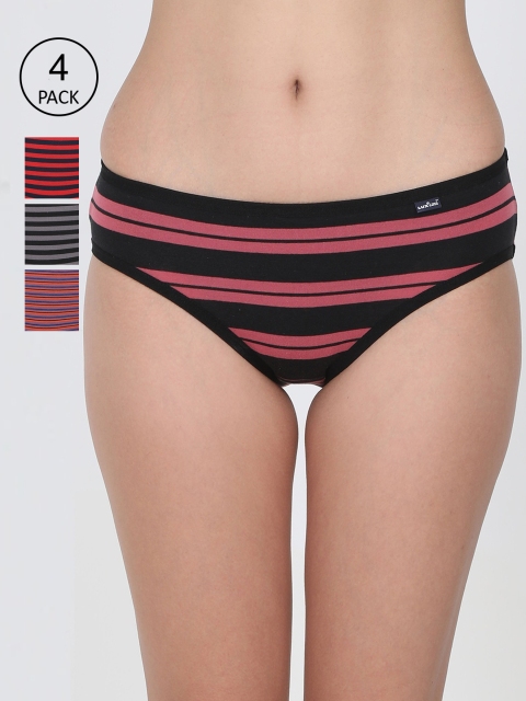 

Lux Cozi Women Pack of 4 Assorted Cotton Briefs