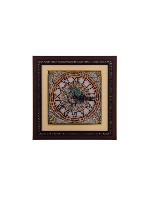 

eCraftIndia White Dial Handcrafted 35.56 cm Analogue Wall Clock