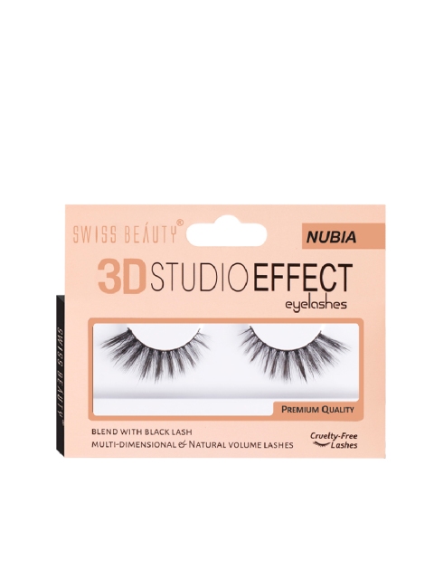

SWISS BEAUTY 3D Studio Effect Eyelashes - Nubia, Black