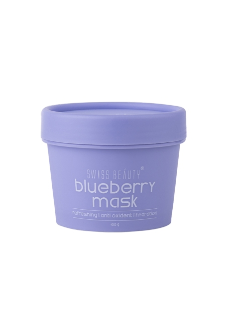 

SWISS BEAUTY Clay Mask - Blueberry, Blue