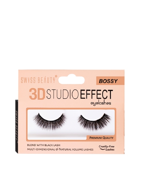

SWISS BEAUTY 3d Studio Effect Eyelashes - Bossy, Black