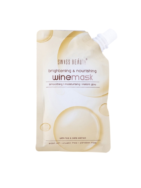 

SWISS BEAUTY Brightening & Nourishing Winemask - 80 g, Beige