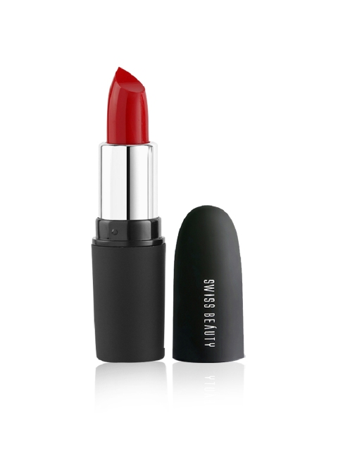 

SWISS BEAUTY Pure Matte Lipstick- Russian Red 201