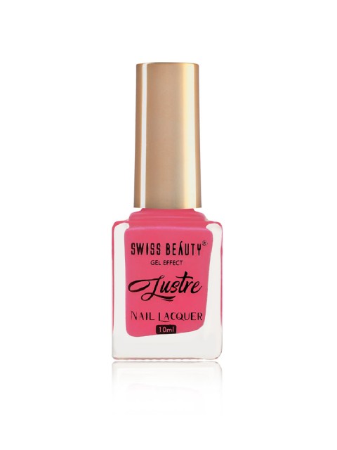 

SWISS BEAUTY Gel Effect Lustre Nail Lacquer-17, Pink