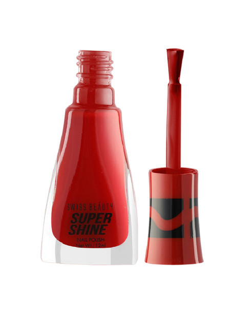 

SWISS BEAUTY Super Shine Nail Polish - 14, Red