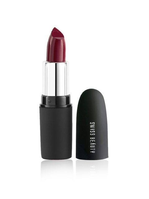 

SWISS BEAUTY Pure Matte Lipstick - 211 Magic Maroon