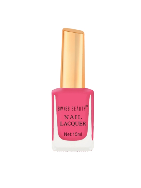 

SWISS BEAUTY Long Lasting Nail Lacquer-10, Pink