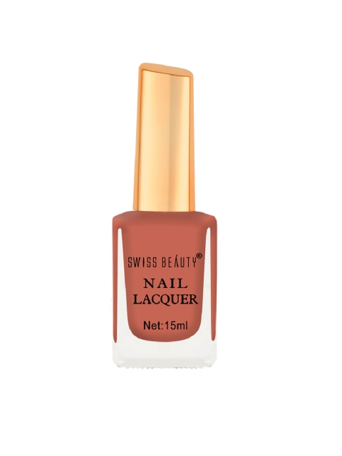 

SWISS BEAUTY Long Lasting Nail Lacquer-48, Brown