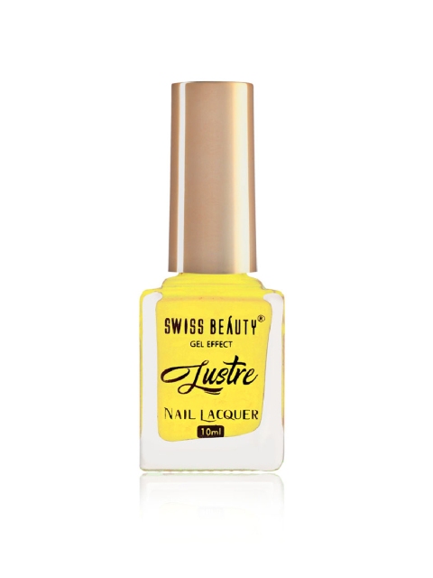 

SWISS BEAUTY Gel Effect Lustre Nail Lacquer-39, Yellow