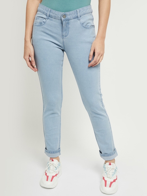 

max Women Blue Slim Fit Stretchable Jeans