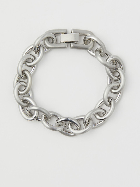 

H&M Men Silver-Toned Bracelet