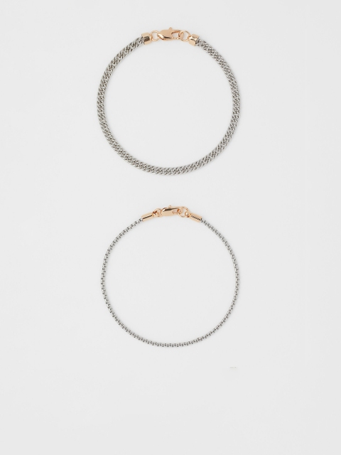 

H&M Silver 2-Pack Bracelets