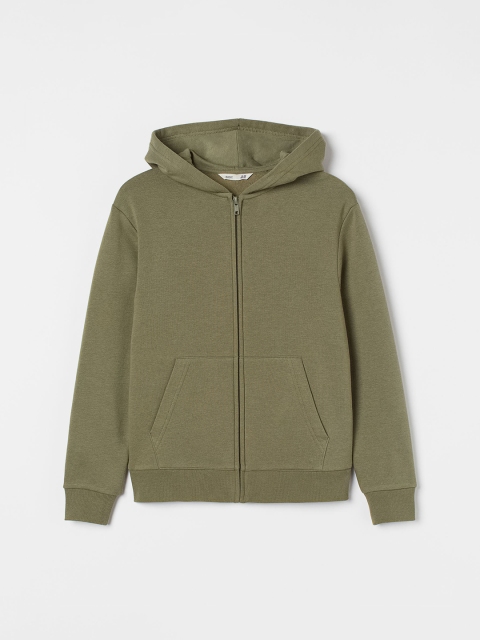 

H&M Boys Green Hooded Jacket