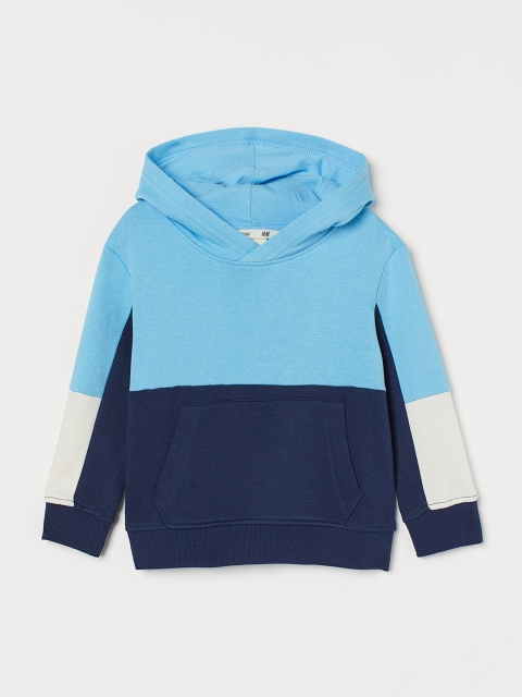 

H&M Boys Blue Hooded Top
