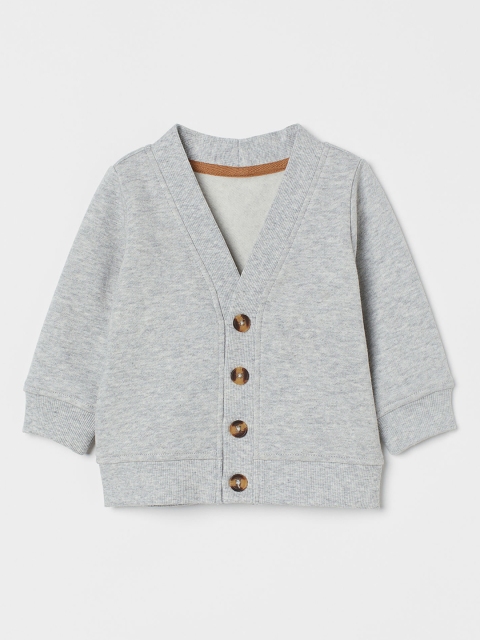 

H&M Boys Grey Sweatshirt Cardigan