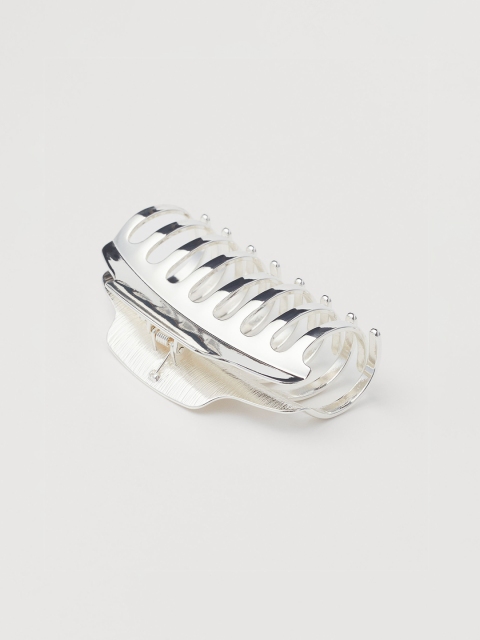 

H&M Women Silver Large Hair Claw
