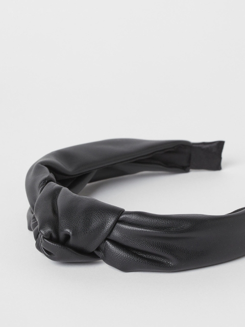 

H&M Girls Black Knot-Detail Alice Band