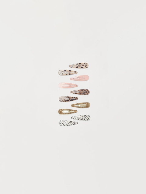 

H&M Girls 10-Pack Hair Clips, White