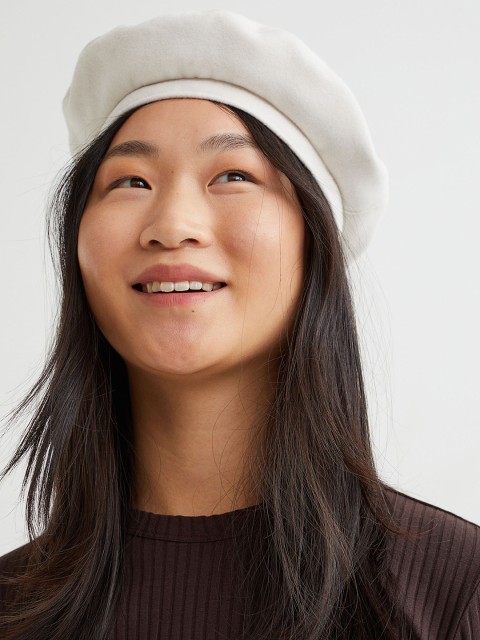 

H&M Women White Beret