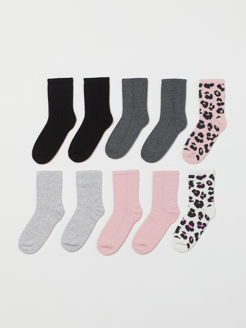 

H&M Girls Multicoloured 10-Pack Socks, Multi