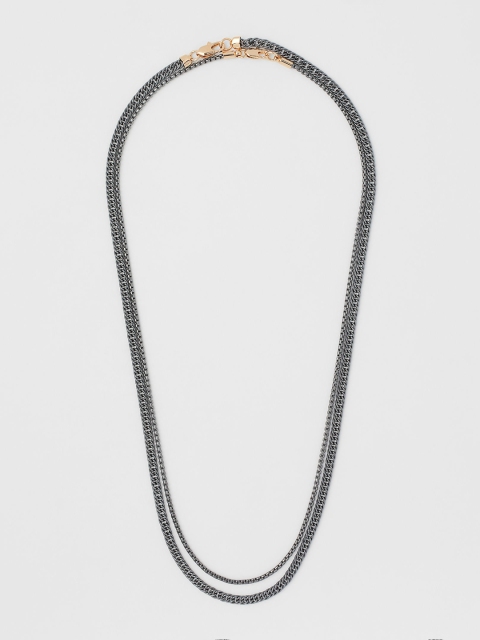 

H&M Men Black 2-Pack Necklaces