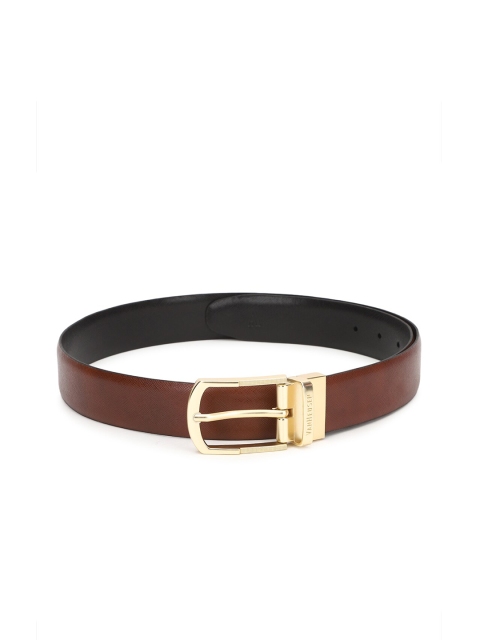 

Van Heusen Men Black Leather Formal Belt