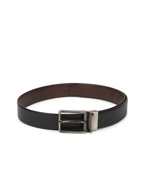 

Van Heusen Men Black Leather Formal Belt